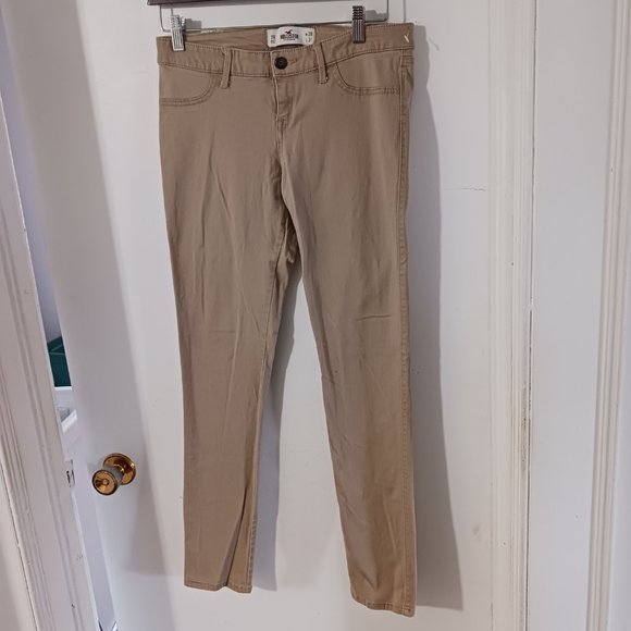 Hollister Women's Skinny Jeans Beige Size 7 W28x31L - Picture 2 of 4